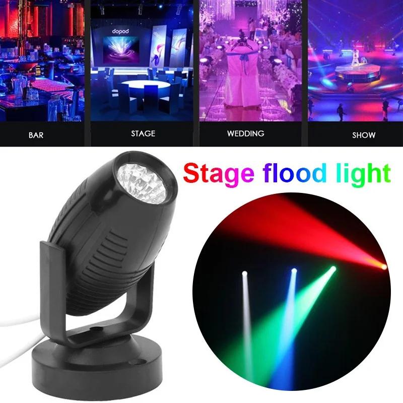  RGB LED ƮƮ, 1W, 3W, 360  KTV  Ƽ  , DJ  Ƽ, ȥ   , 2 , 1PC